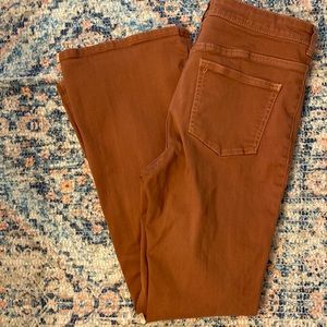 Pilcro and the Letterpress -anthropologie High-rise skinny bootcut jean